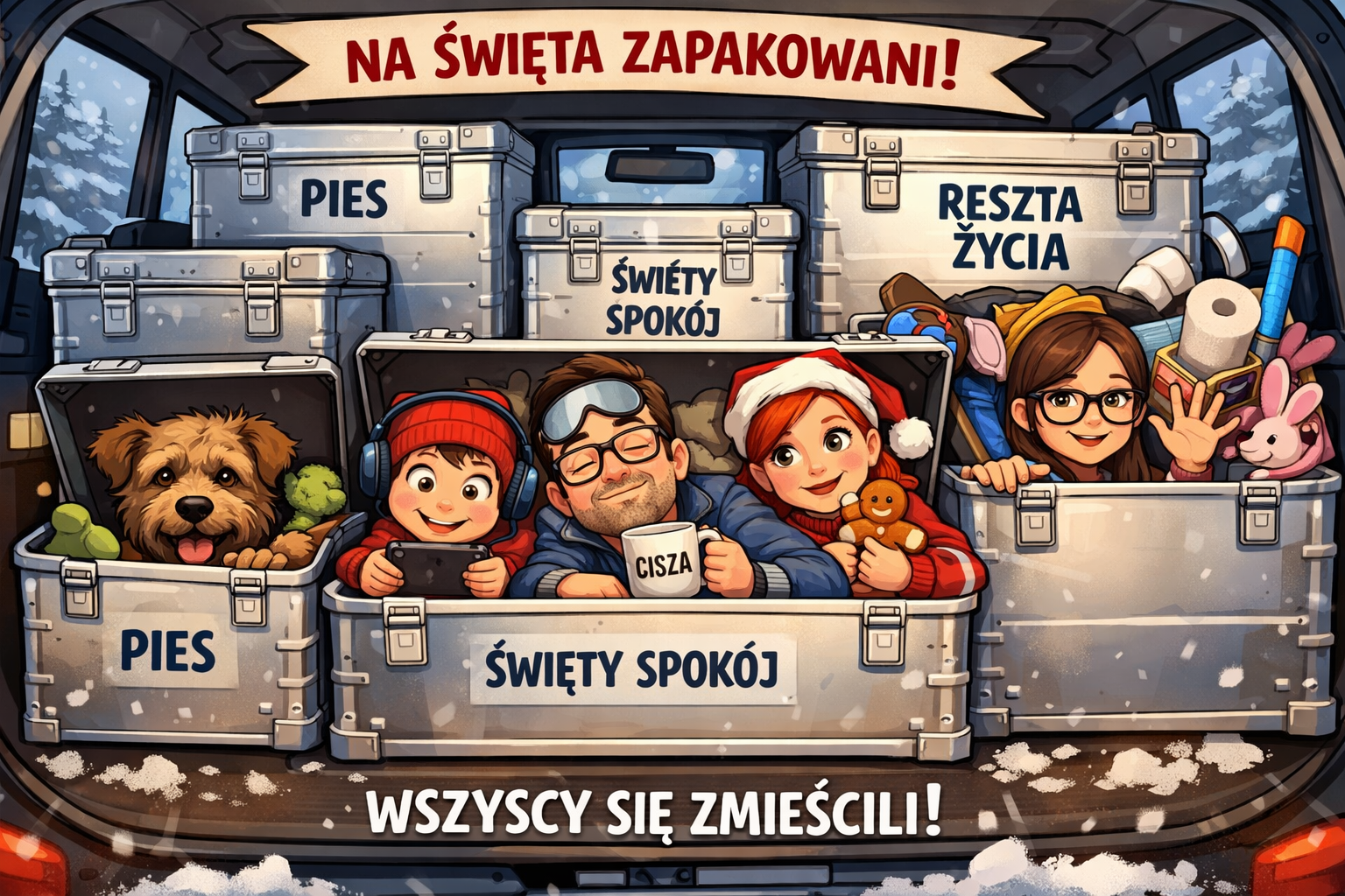 Jak zapakowałem całą rodzinę...